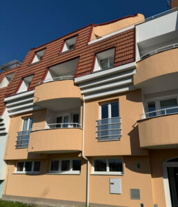 Oprava fasády bytového domu Duhová, Brno Oprava fasády bytového domu Duhová, Brno