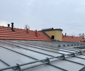 Stavební úpravy bytového domu Renneská třída, Brno